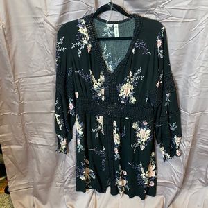 Black lace dress size XXL